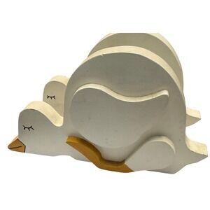 Goose Napkin Holder Wooden Farmhouse Style Decor‎ Rustic Kitchen Countertop